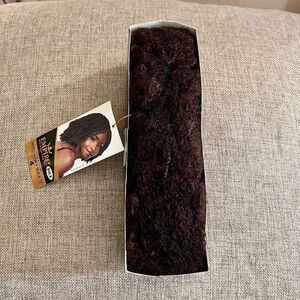 NEW Sensationnel Empire 100% Human Hair Kinky Bulk 12"  4  Color is 1B